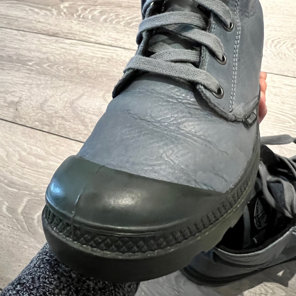 Palladium womens leather boots (USED) - Picture 7 of 16